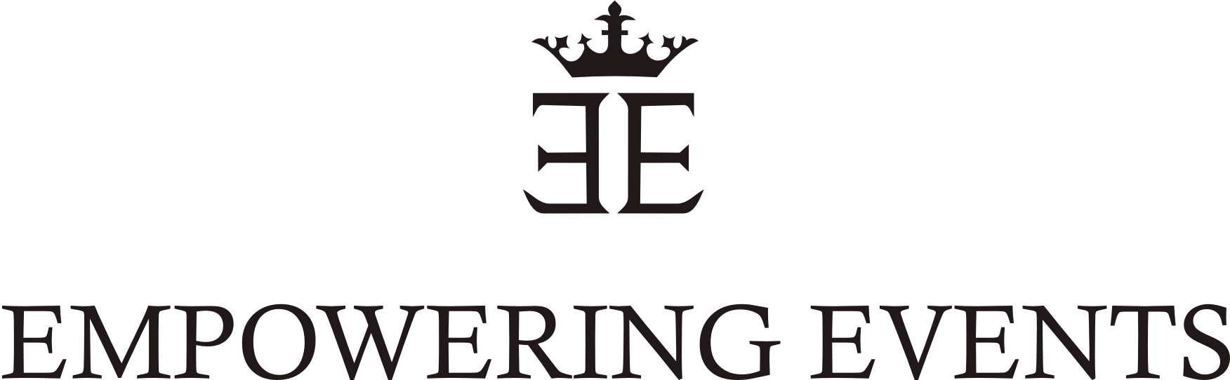 Empowering Events Logo Reverse